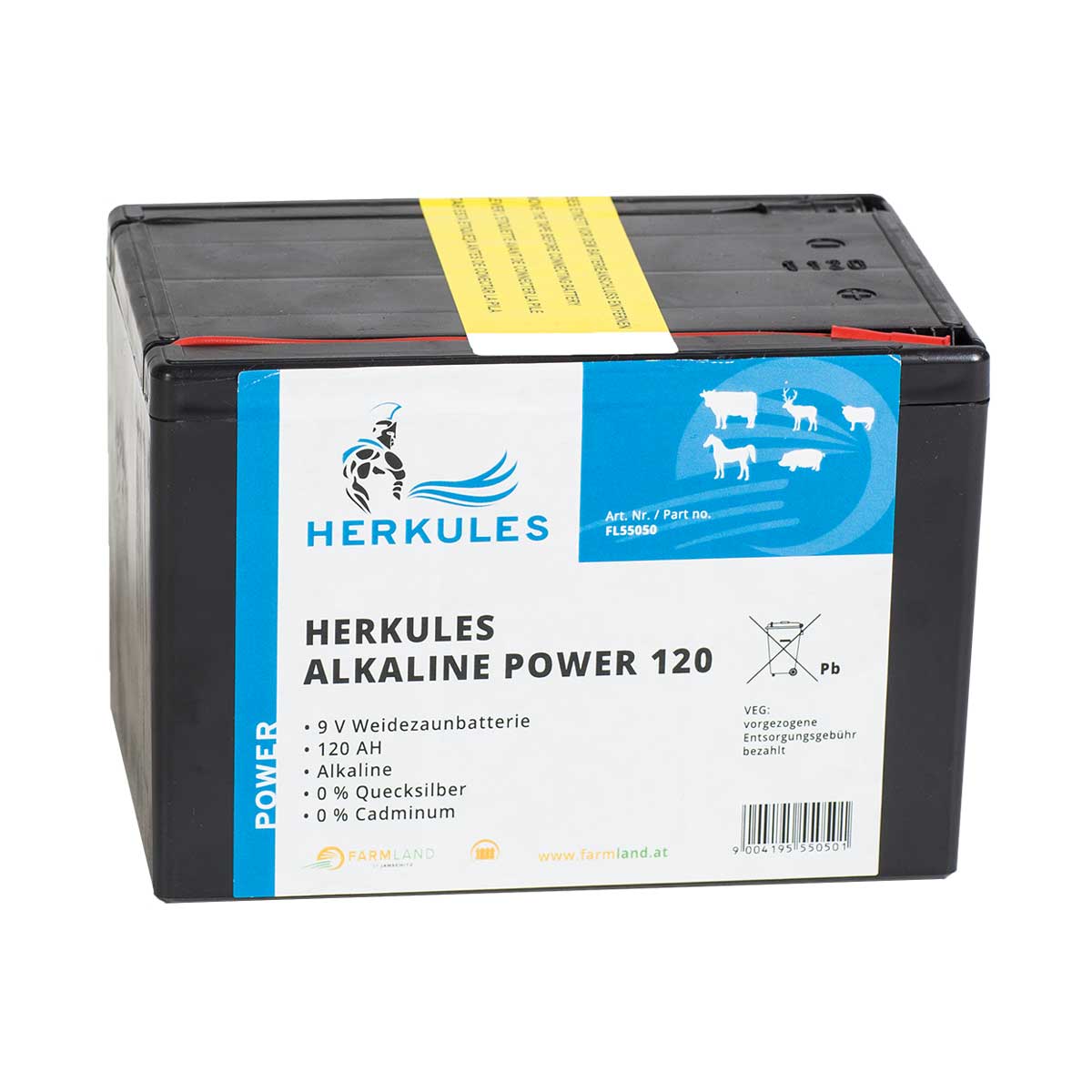 HERKULES Power 120 Weidebatterie