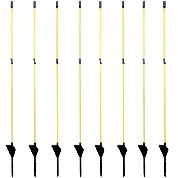 HERKULES Fiberglaspfahl Kunststoffspitze
