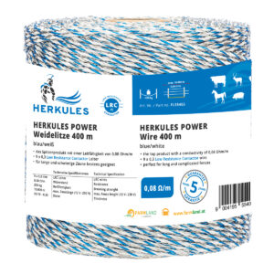Herkules Power Weidelitze, 400 m